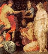 ABBATE, Niccolo dell The Continence of Scipio oil on canvas